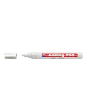 Marcador permanente Edding 750 blanco