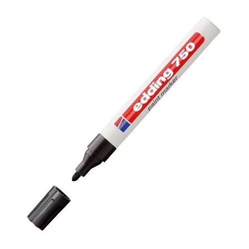 Marcador permanente edding 750 negro