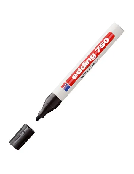 Marcador permanente edding 750 negro