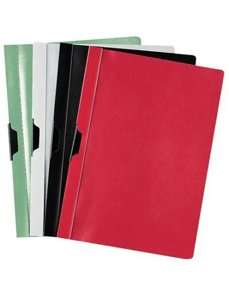 Carpetas prestige con pinza rojo