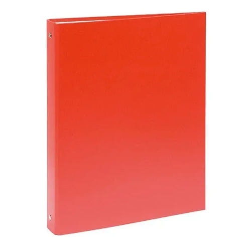 Archivador 4 anillas 30mm p.p. rojo
