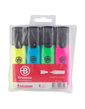 Bolsa  4 rotuladores fluorescentes JMB