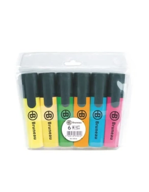 Bolsa  6 rotuladores fluorescentes JMB