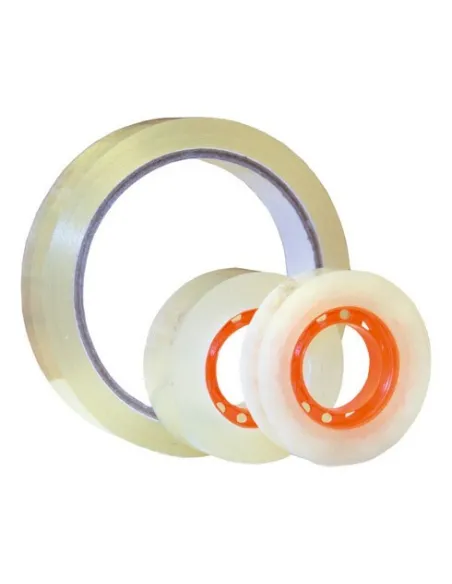 Cinta adhesiva transparente 19x33mm