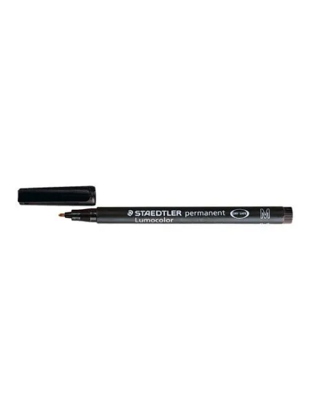 Rotulador permanente Staedtler Lumocolor 0,4mm negro