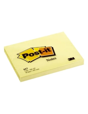 Bloc post-it 76x102mm amarillo
