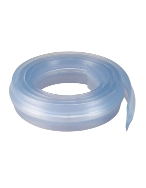 Regleta caucho protegecables 3 m Translúcido