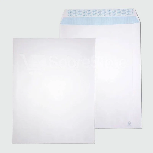 Pack 100 bolsas 370x450 blancas