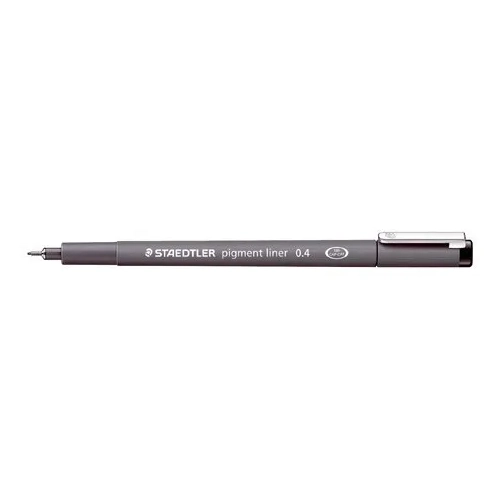 Rotulador calibrado punta 0,4mm Pigment liner staedtler