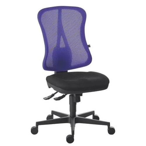 Silla oficina Adrio sincronizada respaldo malla azul