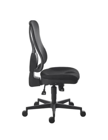 Silla oficina Adrio sincronizada respaldo malla negra