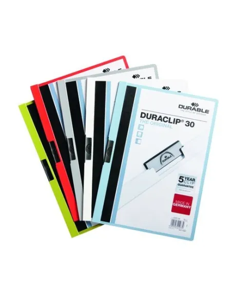 Dossier Duraclip PVC 30 hojas surtidos