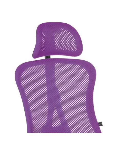 Reposacabezas silla Adrio violeta