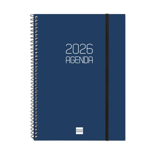 Agenda finocam Opaque E10 dia pagina azul