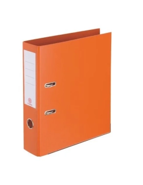 Archivador A4 estrecho forrado polipropileno naranja