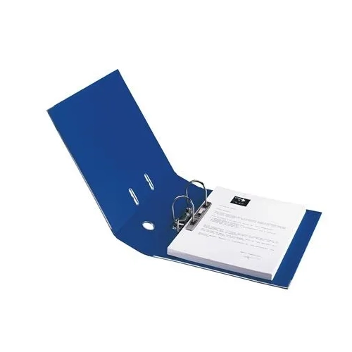 Archivador forrado polipropileno folio ancho azul oscuro