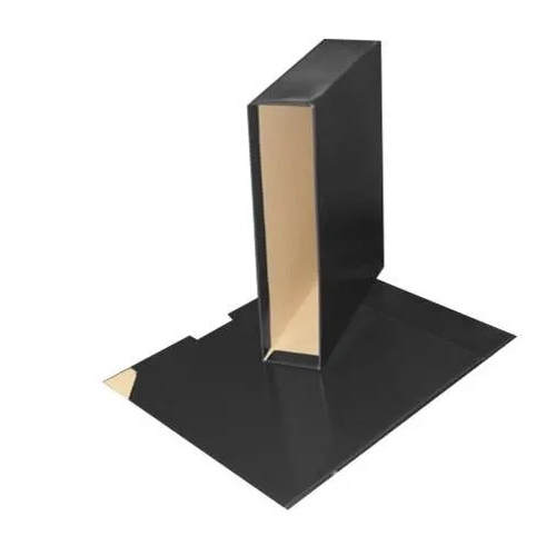 Cajetin para archivador poliprolileno folio ancho negra