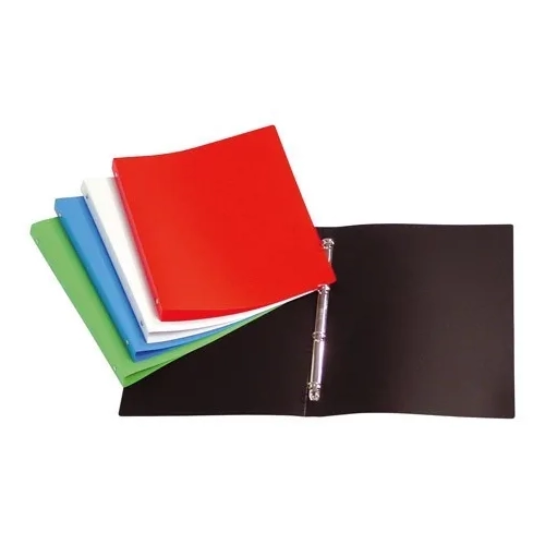 Carpeta p.p. 4 anillas 15mm DIN A4 Exacompta verde