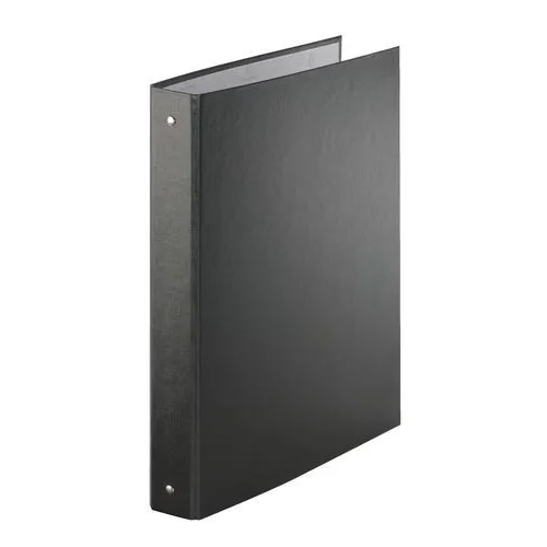 Carpetas de 4 Anillas carton forrado negra