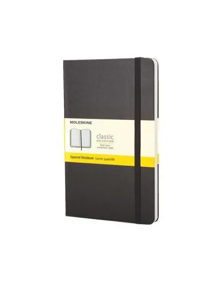 Cuaderno moleskine negro 240 Pg cuadriculado