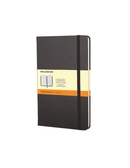 Cuaderno moleskine 240 pag. Liso 13x21 negro