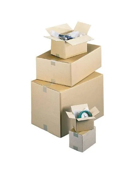 Caja cartón americana 160x120x110mm kraf marrón