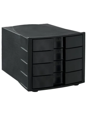 Modulo organizador 4 cajones impuls Han negro