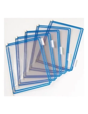 Pack 10 fundas A4 azul tarifold