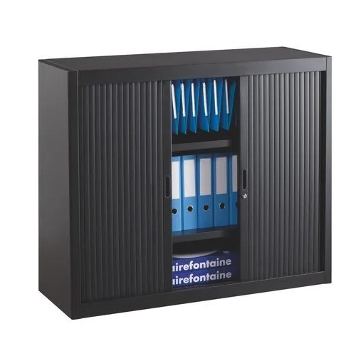 Armario desmontable cierre de persiana  100x120 negro