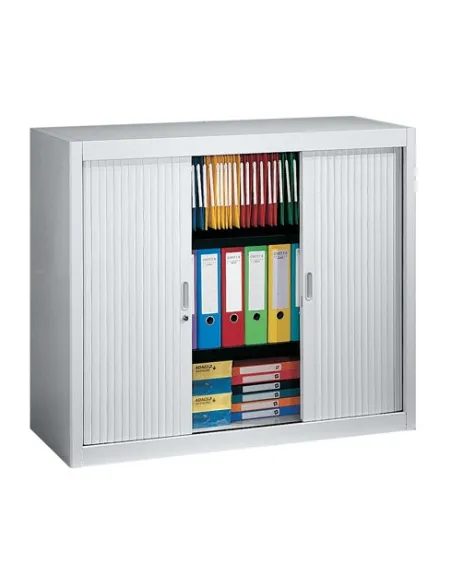 Armario metalico persiana desmontable 100x100 gris