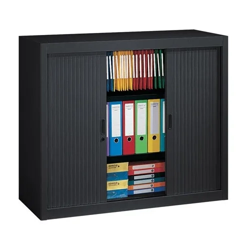 Armario metalico persiana desmontable 100x100 negro