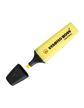 Marcador Stabilo Boss amarillo