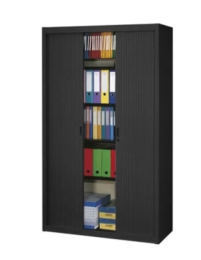 Armario metalico persiana desmontable 200x100 negro