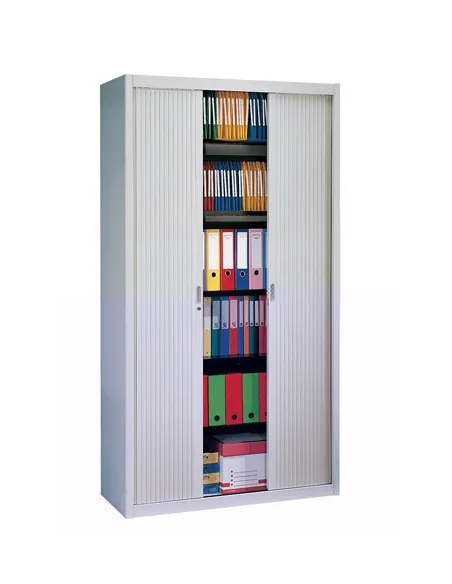 Armario metalico persiana desmontable 220x100 gris