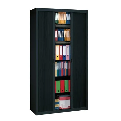 Armario metalico persiana desmontable 220x100 negro