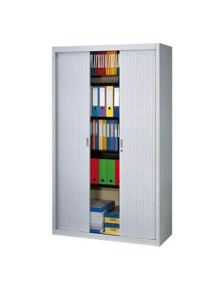 Armario metalico persiana desmontable 200x120 gris claro