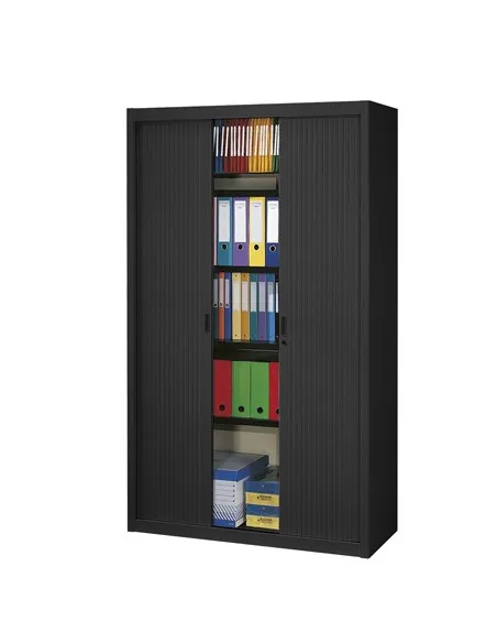 Armario metalico persiana desmontable 200x120 negro