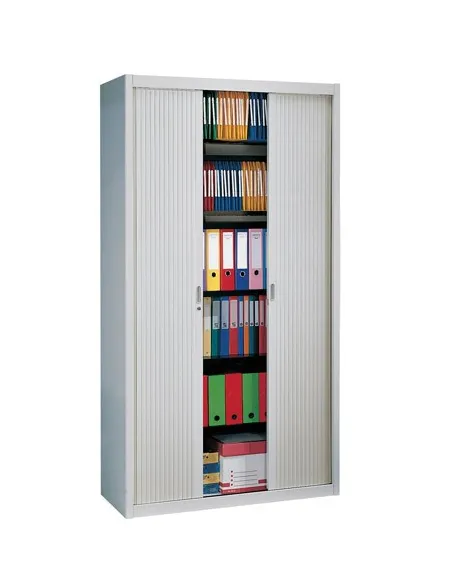 Armario metalico persiana desmontable 220x120 gris