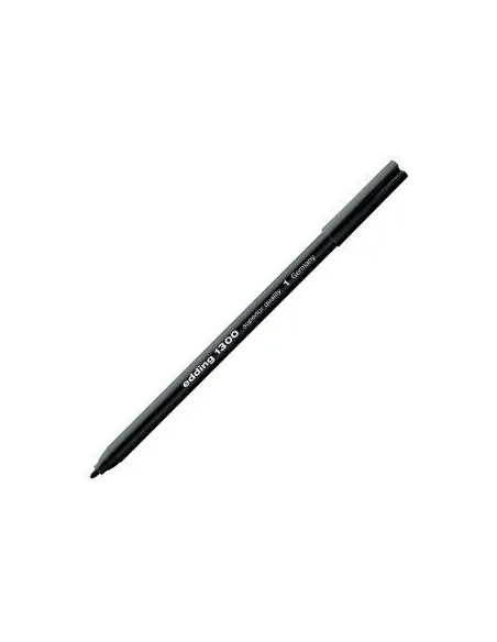 Rotulador stylo fibra 1300 Edding negro