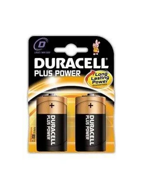 Pilas alcalinas Duracell Plus D - LR20