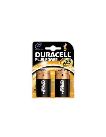 Pilas alcalinas Duracell Plus D - LR20