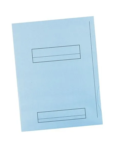 Subcarpetas Fast  A4 2 solapas azul pastel