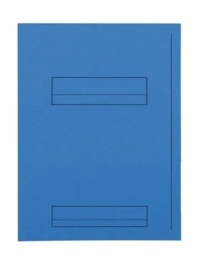 50 subcarpetas 2 solapas A4 Fast  220 g azul intenso