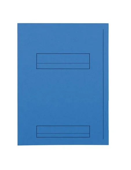 50 subcarpetas 2 solapas A4 Fast  220 g azul intenso