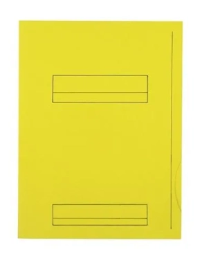 50 subcarpetas 2 solapas A4 Fast  220 g  amarillo intenso