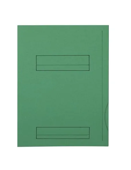 50 subcarpetas 2 solapas A4 Fast  220 g  verde intenso