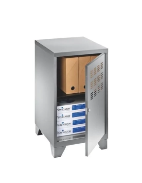 Taquilla metalica pequeña 74x40x40 cm alumnio