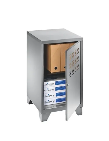 Taquilla metalica pequeña 74x40x40 cm alumnio