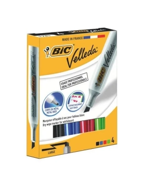 Estuche 4 rotuladores Bic Velleda 1781