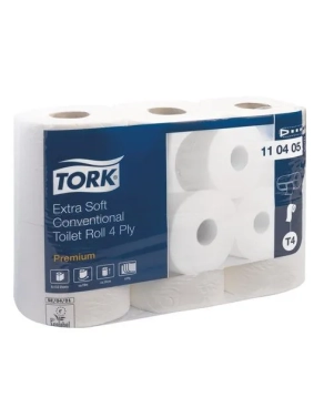 42 rollos papel higienico Tork Extra suave 4 capas